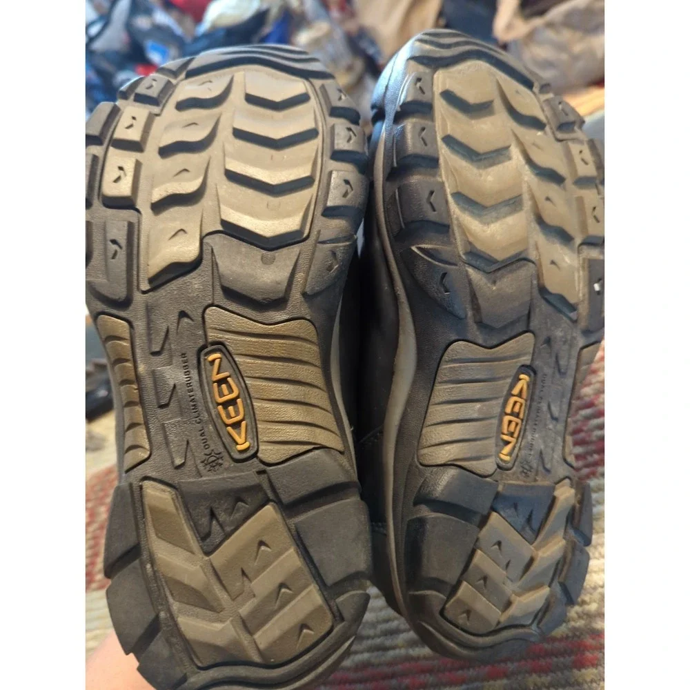 KEEN‎ Brixen Low Waterproof Slip-On Black/Gargoyle Shoes Men Size 9